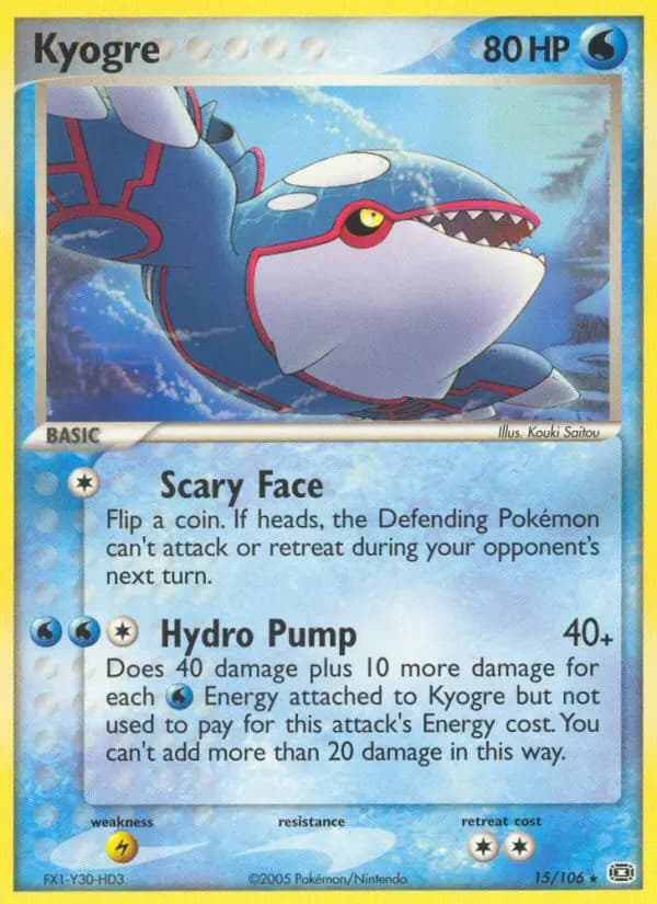 Kyogre #15 — Emerald
