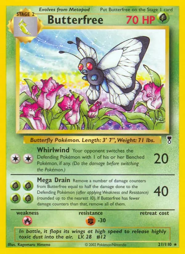 Butterfree #21 — Legendary Collection