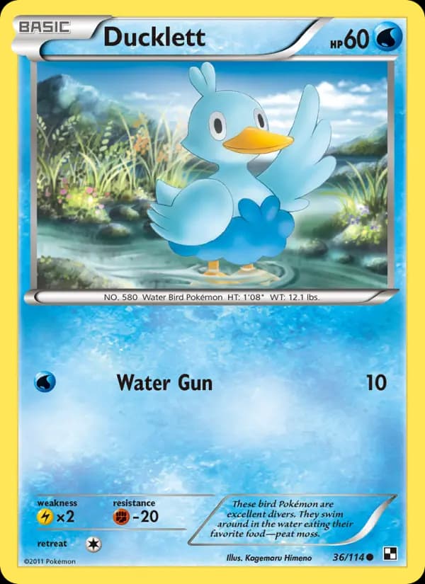 Ducklett #36 — Black & White