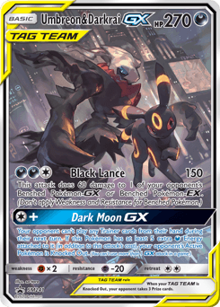 Carte Pokémon Noctali et Darkrai GX #SM241 — Promos Soleil et Lune