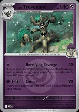 Hop's Trevenant #096 Holo — Ascended Heroes