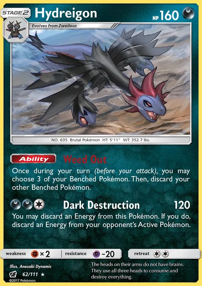 Hydreigon #62 — Crimson Invasion