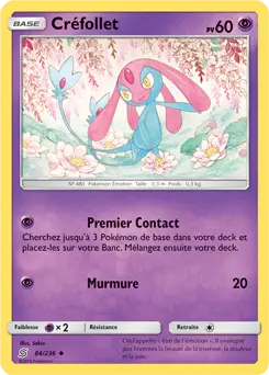 Carte Pokémon Créfollet #84 — Harmonie des Esprits