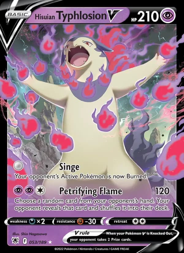 Hisuian Typhlosion V #053 — Astral Radiance