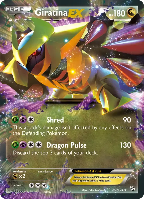 Giratina-EX #92 — Dragons Exalted