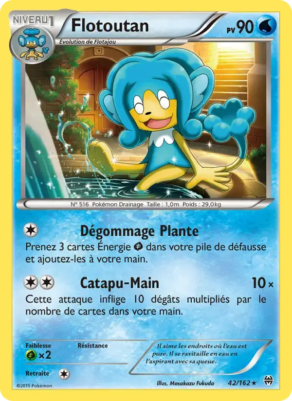 Carte Pokémon Flotoutan #42 — Impulsion Turbo