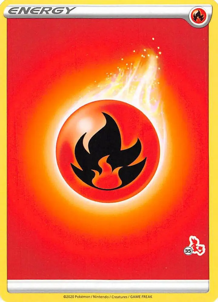 Carte Pokémon Fire Energy #Cinderace 35 — Académie de Combat 2022