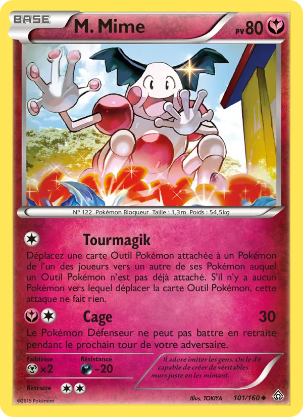 Carte Pokémon M. Mime #101 — Primo-Choc