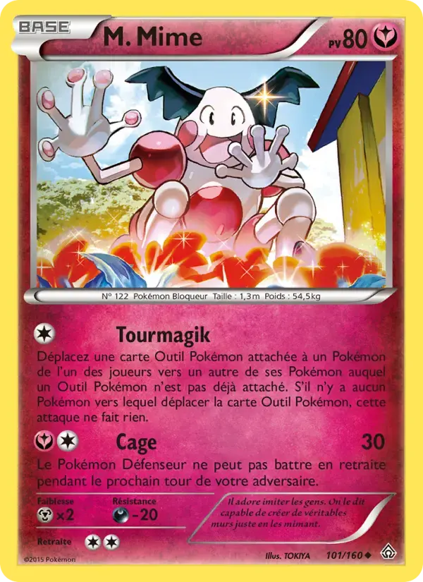 Carte Pokémon M. Mime #101 — Primo-Choc