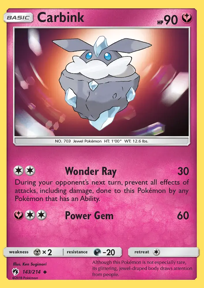 Carbink #143 — Lost Thunder