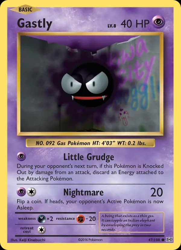 Gastly #47 — Evolutions