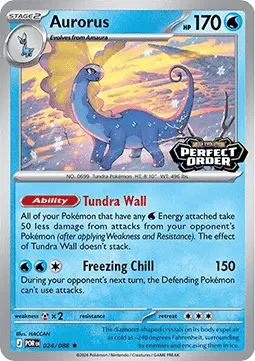 Aurorus #024 Stamp — Perfect Order