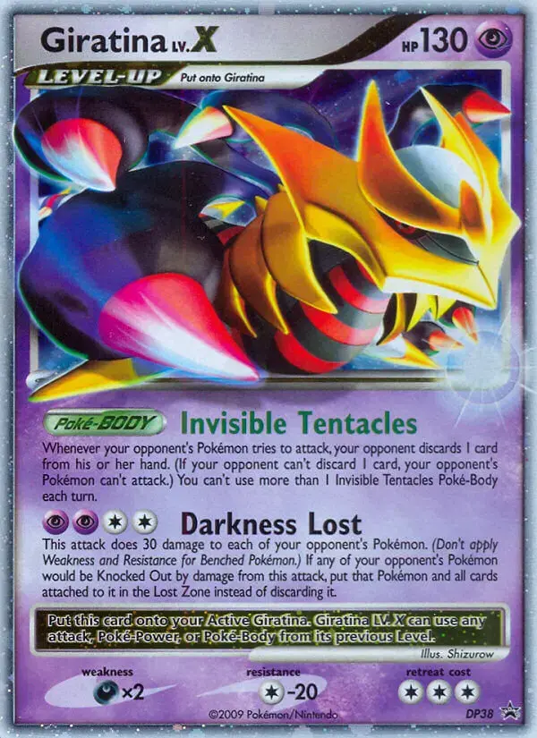 Carte Pokémon Giratina #DP38 — Promos Diamant et Perle