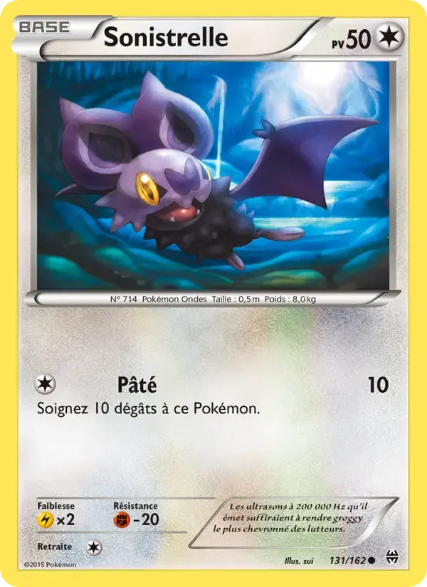 Carte Pokémon Sonistrelle #131 — Impulsion Turbo