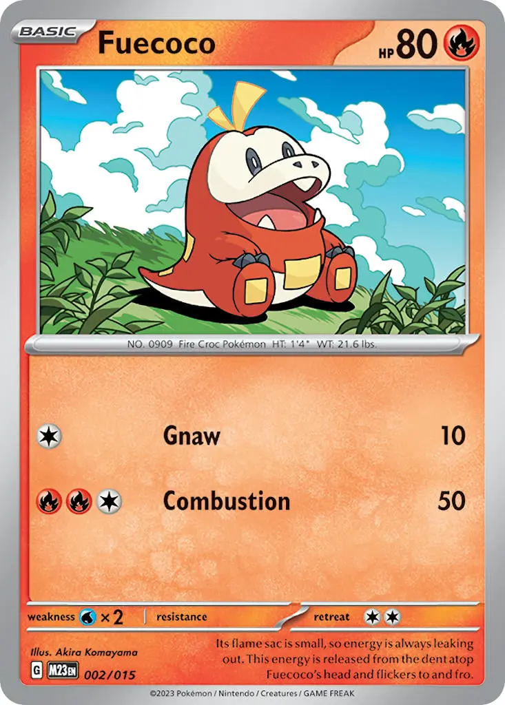 Carte Pokémon Chochodile #2 — 2023 Promo McDonald's