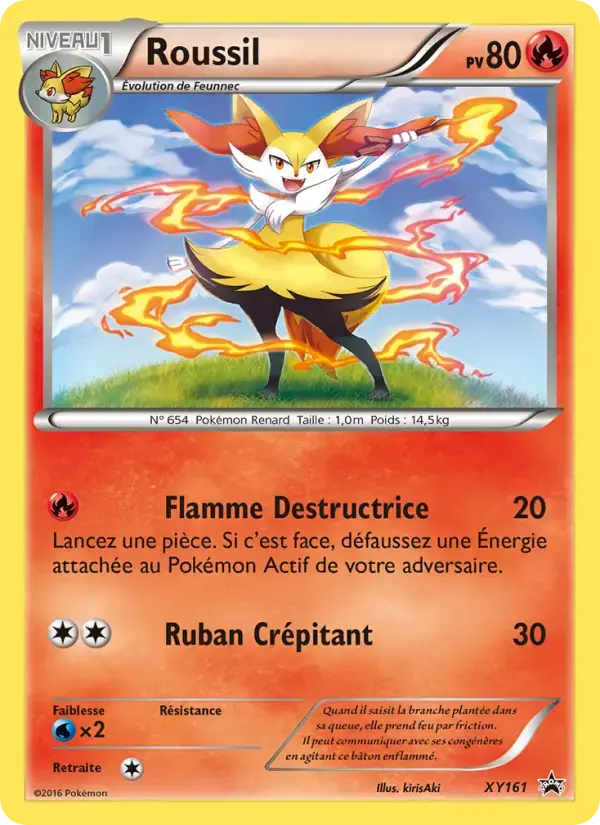 Carte Pokémon Roussil #XY161 — Promos X&Y