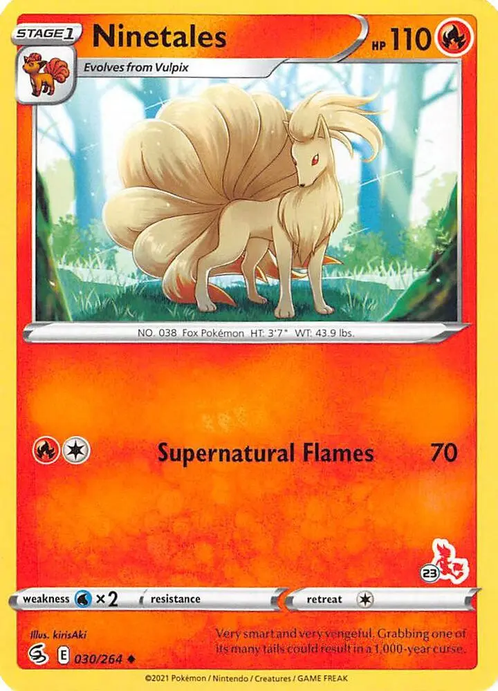 Ninetales #Cinderace 23 — Battle Academy 2022