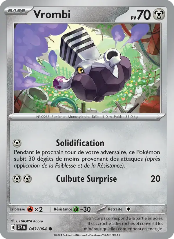 Carte Pokémon Vrombi #043 — Fable Nébuleuse