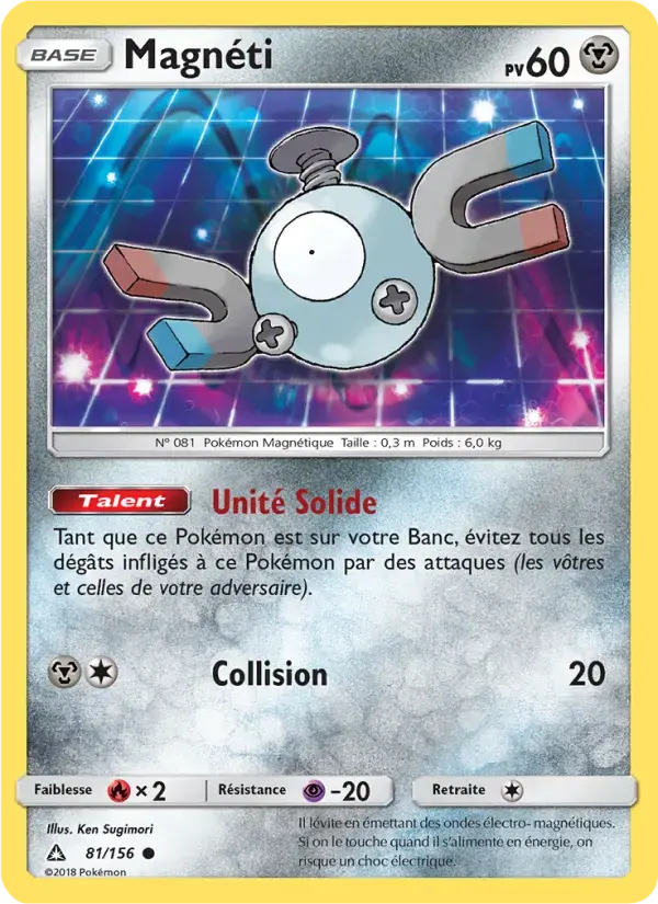 Carte Pokémon Magnéti #81 — Ultra-Prisme