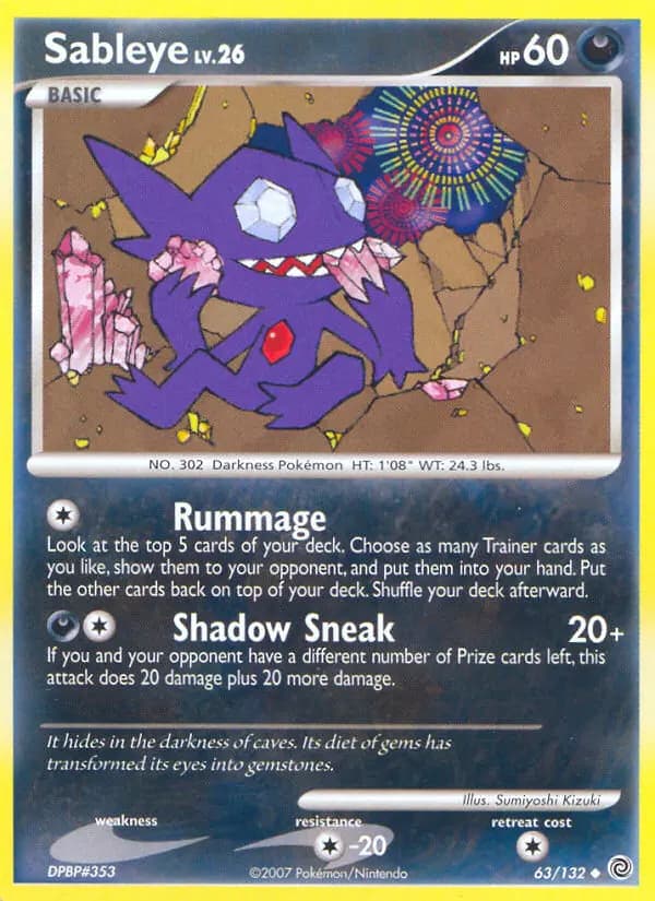 Sableye #63 — Secret Wonders