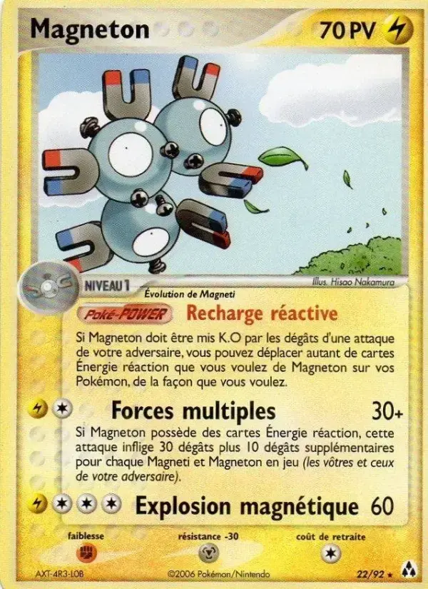 Carte Pokémon Magneton #22 — Créateurs de Légendes