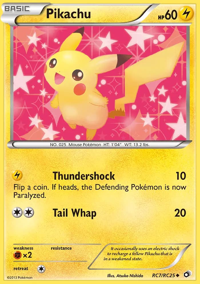 Pikachu #RC7 — Legendary Treasures