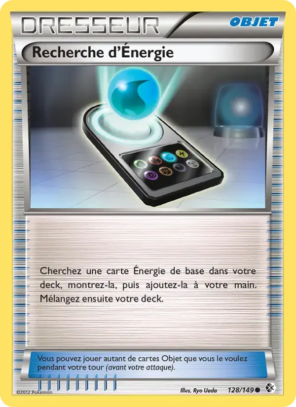 Carte Pokémon Recherche d’Énergie #128 — Frontières Franchies