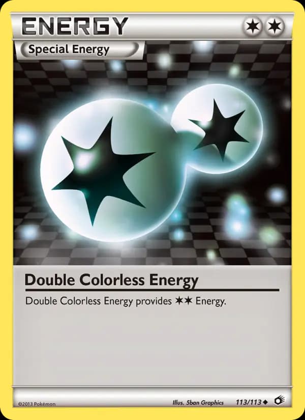 Double Colorless Energy #113 — Legendary Treasures