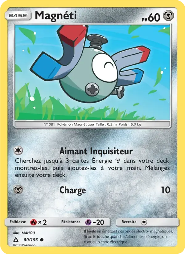 Carte Pokémon Magnéti #80 — Ultra-Prisme