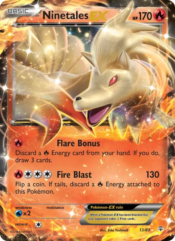 Ninetales EX #13 — Generations