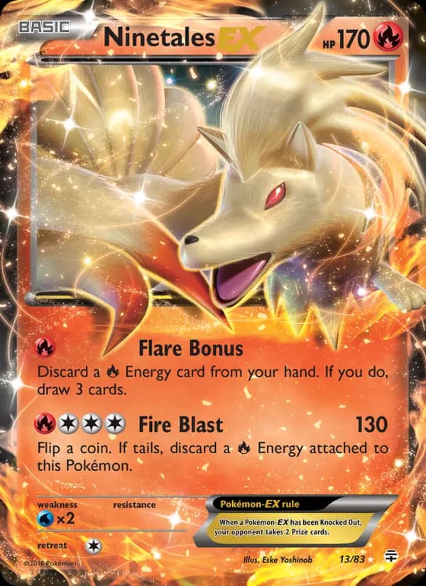 Ninetales EX #13 — Generations