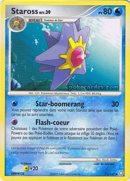 Carte Pokémon Staross #71 — Éveil des Légendes