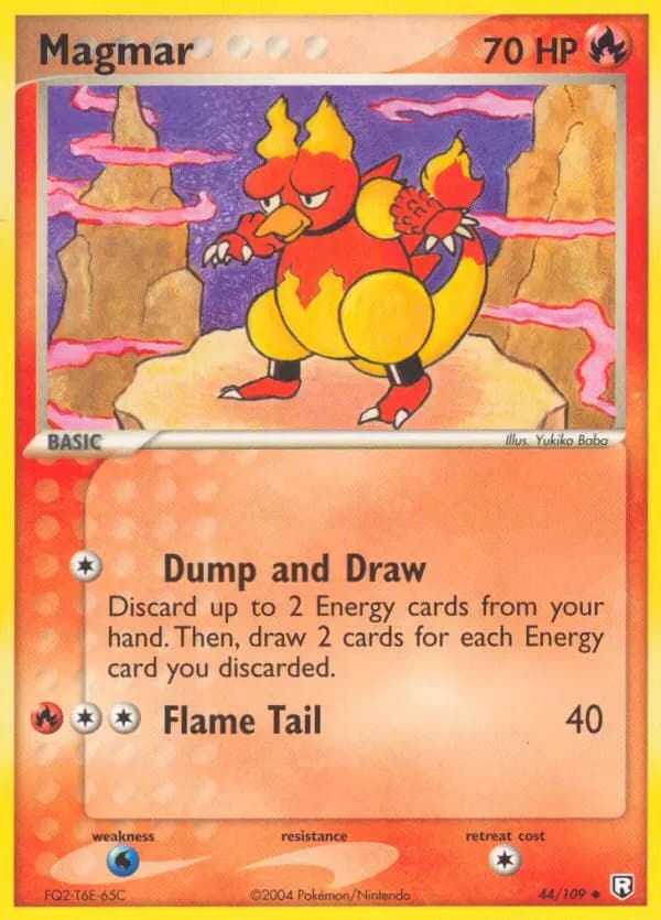 Magmar #44 — EX Team Rocket Returns