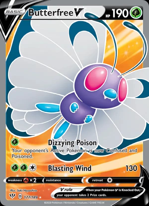 Butterfree V #177 — Darkness Ablaze