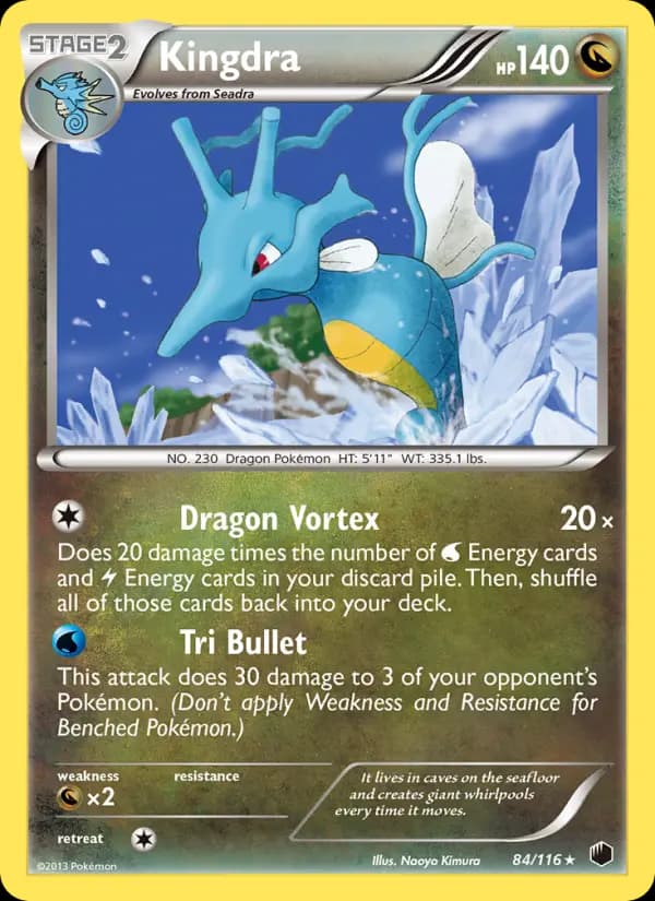 Kingdra #84 — Plasma Freeze
