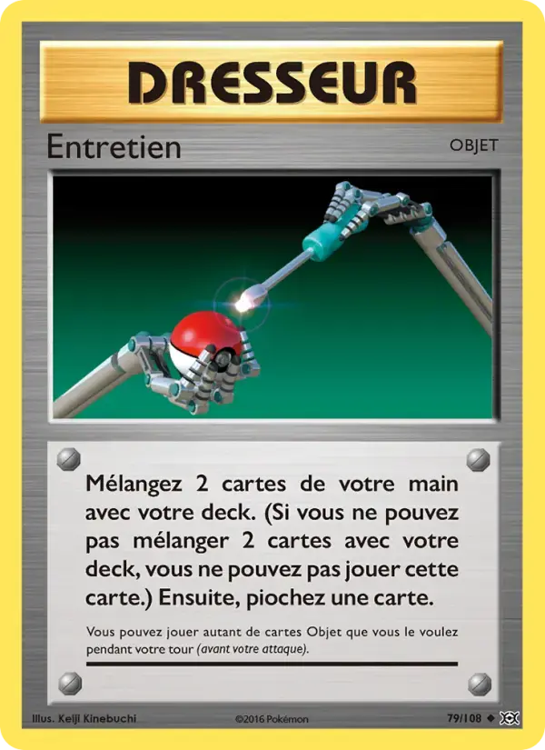 Carte Pokémon Entretien #79 — Évolutions XY