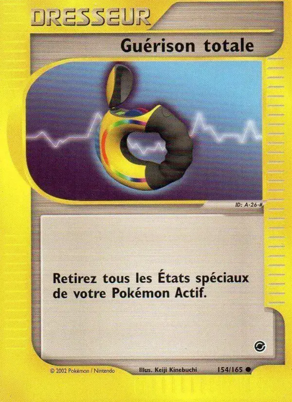 Carte Pokémon Guérison totale #154 — Expédition