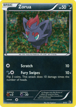 Zorua #9 — 2011 McDonald's Collection