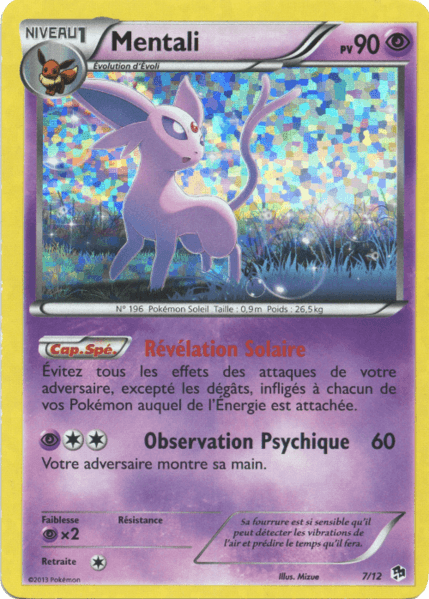 Espeon #7 — 2013 McDonald's Collection