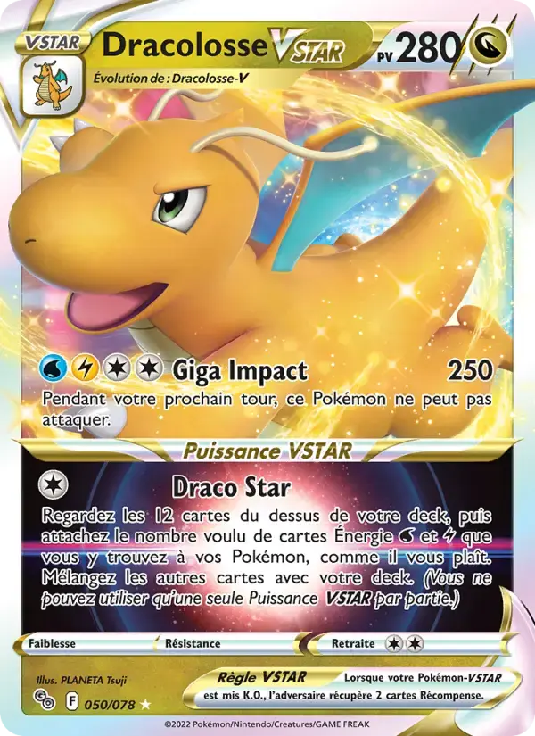 Carte Pokémon Dracolosse VSTAR #050 — Pokémon GO