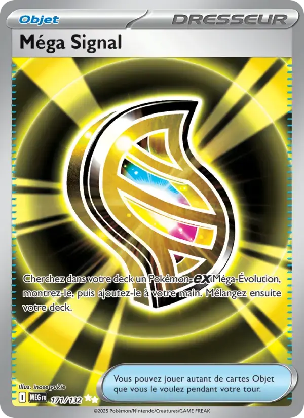 Carte Pokémon Méga Signal #171 — Méga-Évolution
