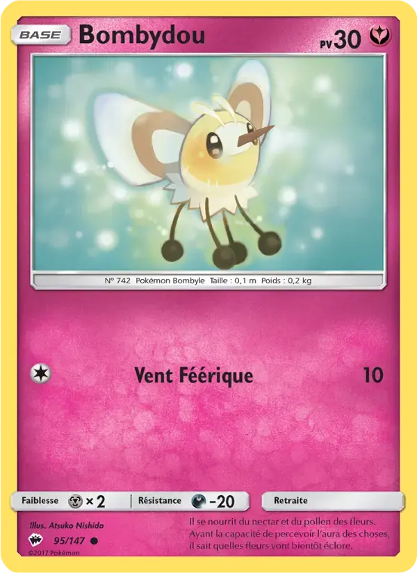 Carte Pokémon Bombydou #95 — Ombres Ardentes