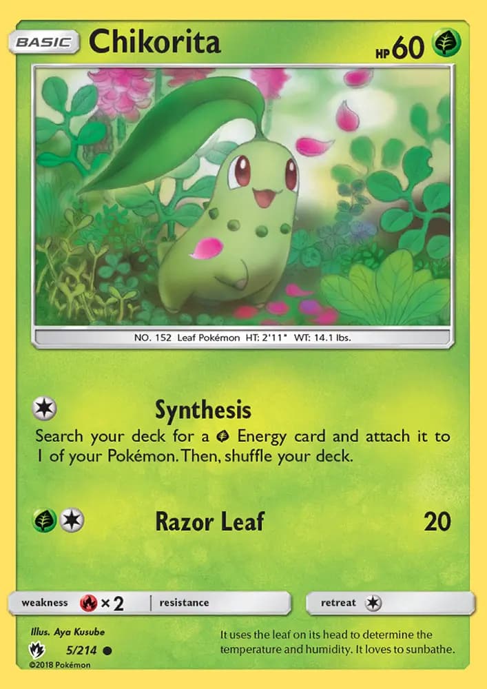 Chikorita #5 — Lost Thunder