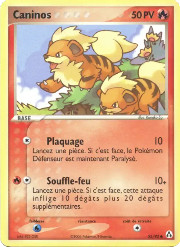 Carte Pokémon Caninos #55 — Créateurs de Légendes