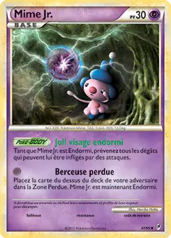 Carte Pokémon Mime Jr. #47 — L'Appel des Légendes
