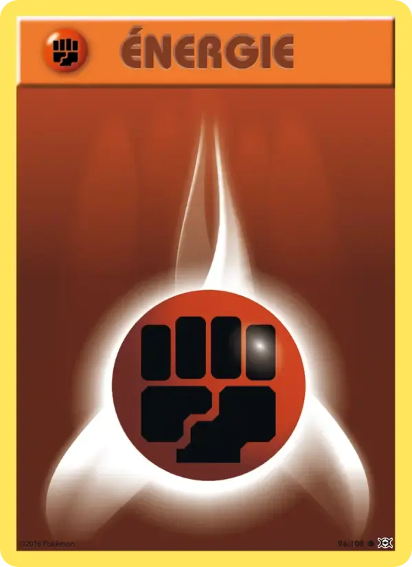Carte Pokémon Énergie Combat #96 — Évolutions XY