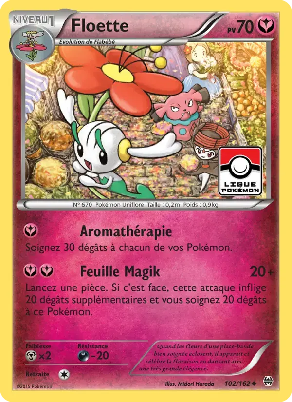 Carte Pokémon Floette #102 — Impulsion Turbo