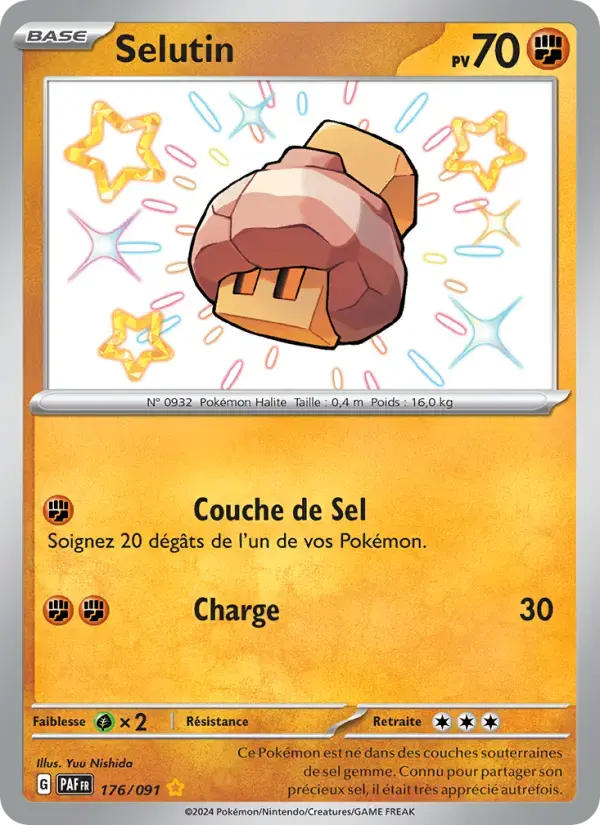 Carte Pokémon Selutin #176 — Destinées de Paldea