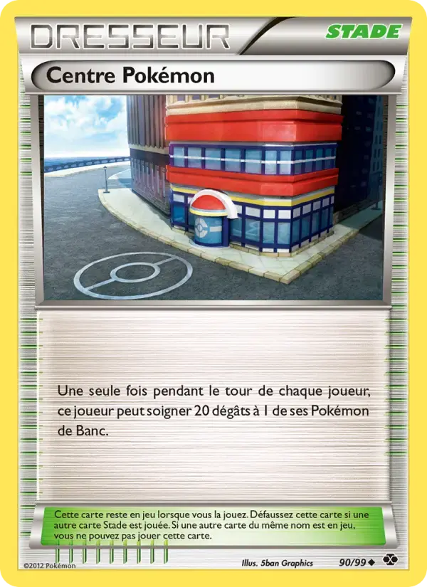 Carte Pokémon Centre Pokémon #90 — Destinées Futures
