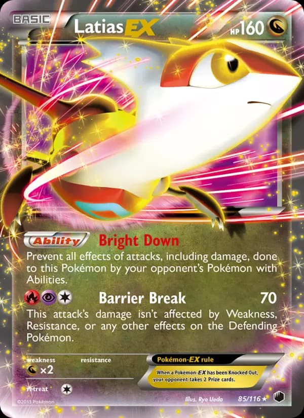 Latias-EX #85 — Plasma Freeze